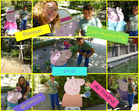 Peppa Pig llega al Botánico de Madrid
