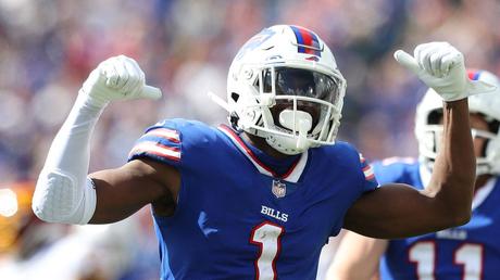 WR Emanuel Sanders con los Buffalo Bills