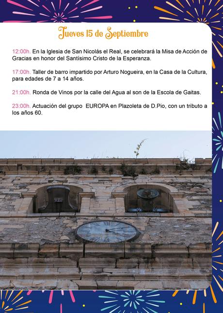 Grandes Fiestas del Cristo en Villafranca del Bierzo 11 al 17 de septiembre. Programa de actividades 10