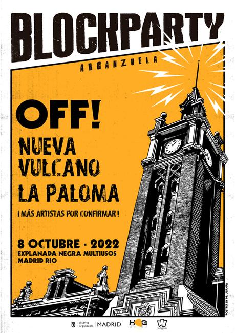 Blockparty Arganzuela 2022: en octubre en Madrid Río