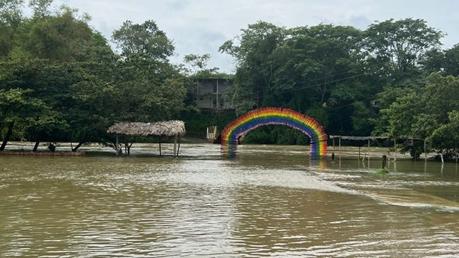 Mantienen vigilancia de parajes por fuertes lluvias en la Huasteca