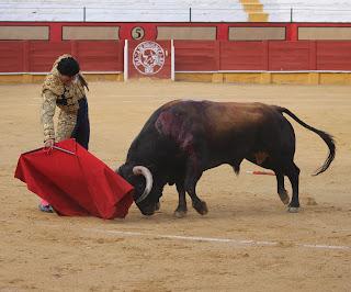 RAFAELILLO Y OLIVA SOTO A HOMBROS EN CABRA