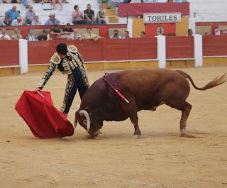 RAFAELILLO Y OLIVA SOTO A HOMBROS EN CABRA