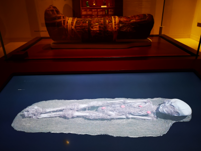 Momias del Antiguo Egipto visitan Madrid.