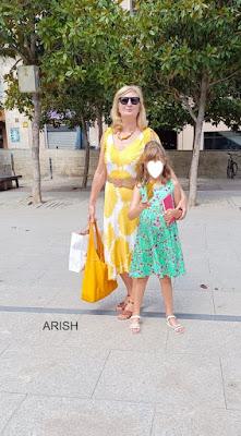 Vestido retro💛🤍💛 