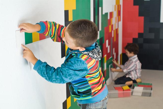 Pixels XL, pixeles para las paredes de los niños