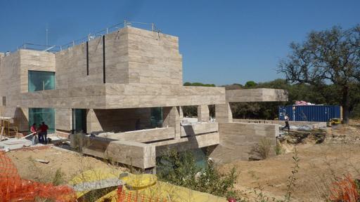 Avanzan las obras de la vivienda unifamiliar que A-cero realiza al Noroeste de Madrid