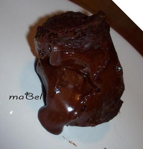 Volcan de chocolate en 2 minutos Volcan de chocolate en 2 minutos