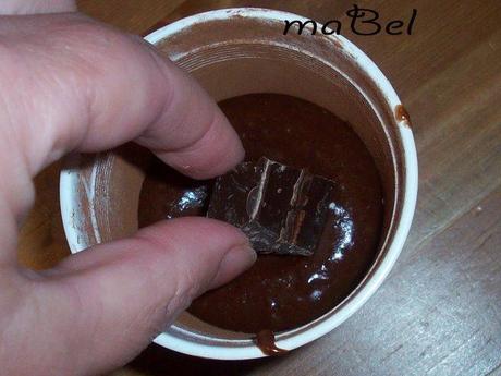 Volcan de chocolate en 2 minutos Volcan de chocolate en 2 minutos