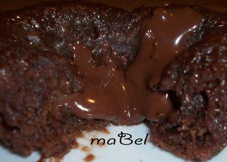 Volcan de chocolate en 2 minutos Volcan de chocolate en 2 minutos