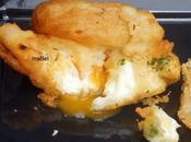 Tempura huevo poche