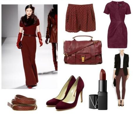 STYLE... BURDEOS/  BURGUNDY