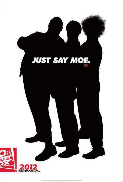 Teaser póster de 'The Three Stooges' ('Los tres chiflados')