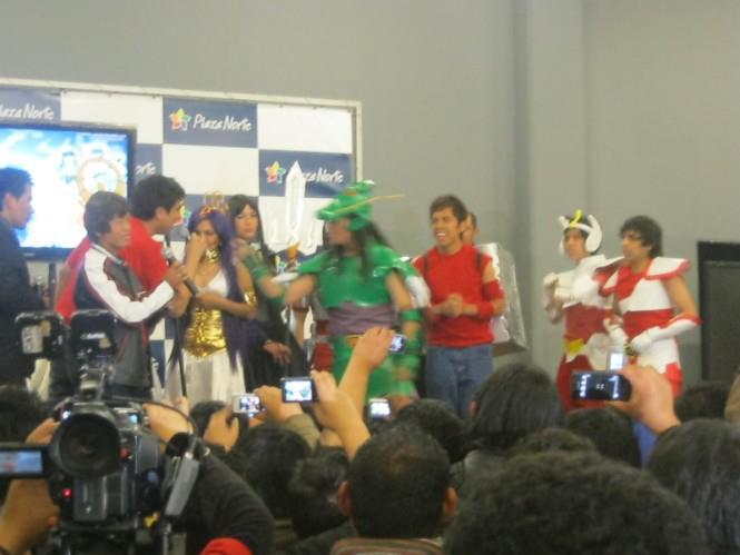 fotos del aniversario de saint seiya 8 y 9 de octubre 2011