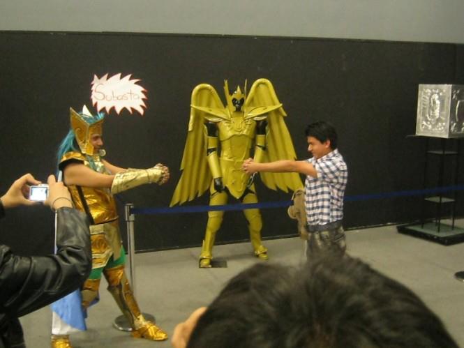 fotos del aniversario de saint seiya 8 y 9 de octubre 2011