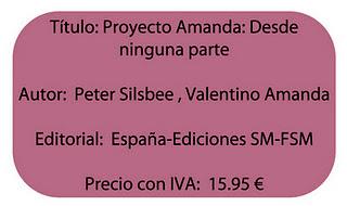 Reseña: Proyecto Amanda; Desde ninguna parte