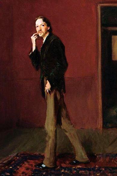 Robert Louis Stevenson de John Singer Sargent Secretos de Robert Louis Stevenson