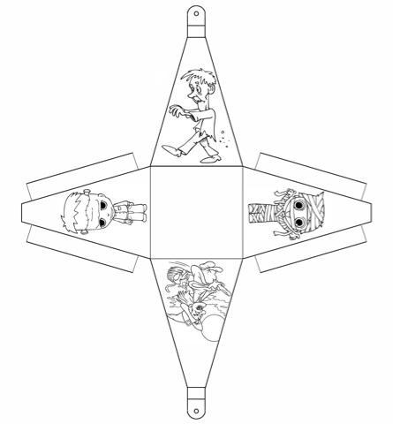 ¿TRUCO O TRATO? RECORTABLE DE HALLOWEEN