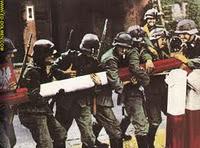 La carga de la caballería polaca