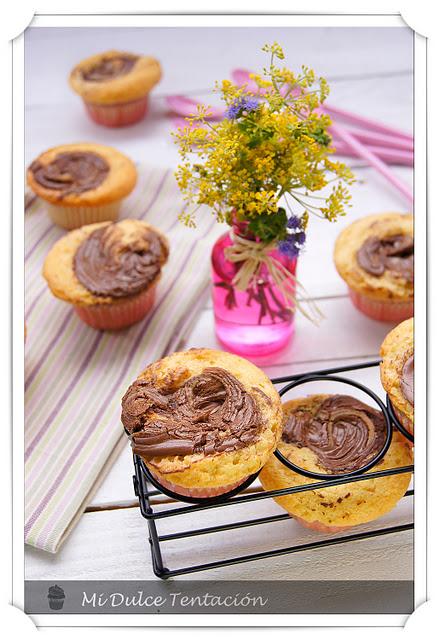 Cupcakes de Nutella