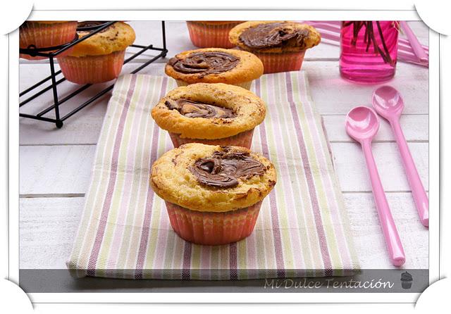 Cupcakes de Nutella