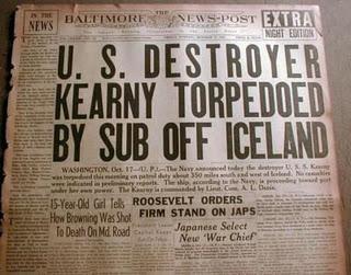 El incidente Kearny: Quien juega con fuego se quema - 17/10/1941.