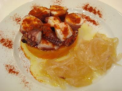 Una de pulpo de otoñal Una de pulpo de otoñal