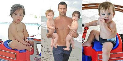 Ricky Martin doble seguridad para cuidar a sus hijos