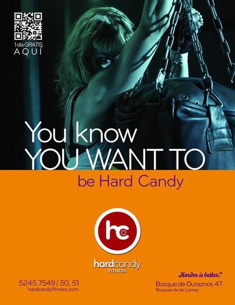 Promoción del gimnasio Hard Candy by Madonna