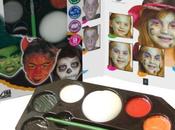Halloween Face Painting Kit, pinturas para niños