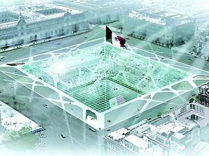 México DF. Proyeccion de la base del cono que creceria para abajo. www.larazon.com.ar