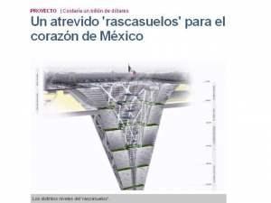 Gran torre cónica a 300 metros bajo tierra, que podría estar habitada por más de 100 mil personas. PRI Elpais.com
