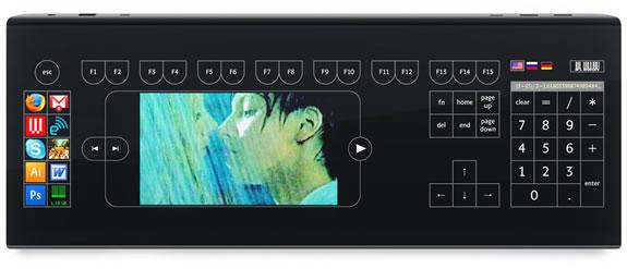 Optimus Tactus :: teclado inteligente multi-touch