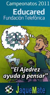 Educared 2011 Campeonatos de España de ajedrez por internet.