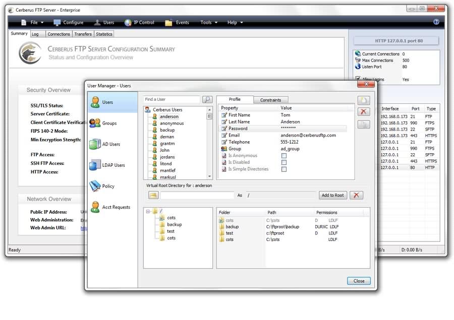 instal the new version for apple Cerberus FTP Server Enterprise 13.2.0