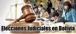 Las “inéditas” e “históricas” elecciones judiciales en Bolivia