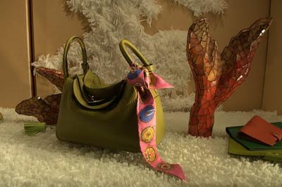 Vitrina de artista en Hermès