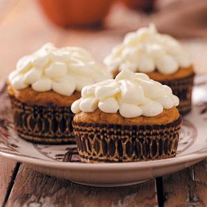 Cupcakes de calabaza Receta