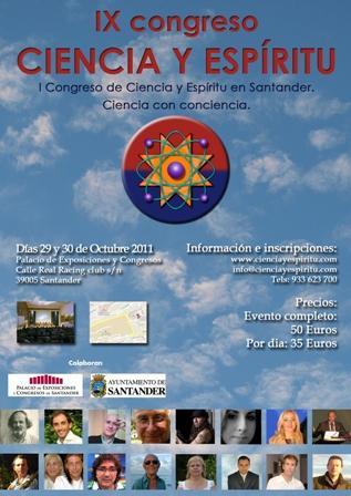 IX Congreso Ciencia y Espíritu - 29 y 30 de Octubre 2011 -Santander