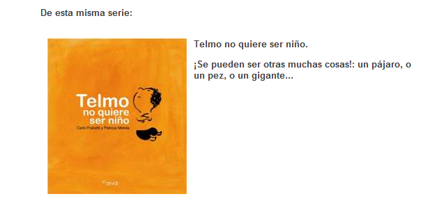 Narval presenta Telmo quiere ir a la Luna.