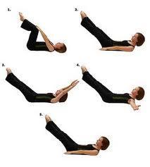 Tabla de ejercicios pilates para principiantes