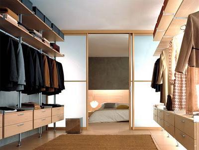 Walk in closet modernos