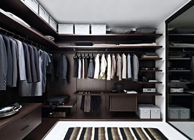 Walk in closet modernos