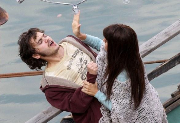 Imágenes del set de Venuto al Mondo