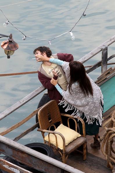 Imágenes del set de Venuto al Mondo