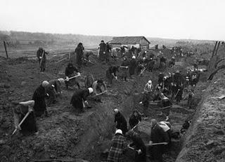 Cunde el pánico en Moscú - 19/10/1941.