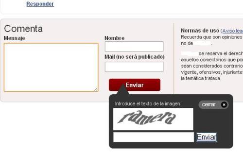 A veces los captchas tienen una forma muy … picante ;) de...