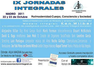 Presentación del #LibroEspiritualidadyPolitica en las Jornadas Integrales 22-23 Oct. Universidad Complutense Madrid