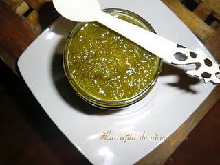 Mermelada de pimientos verdes