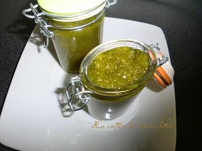 Mermelada de pimientos verdes